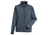 Russell Heren Slim Soft Shell Jas (Convoy Grijs Effen)