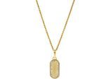 Orphelia 'Malaga' Damen-Anhänger aus 925er Sterlingsilber mit Kette – Gold ZH-7573/G