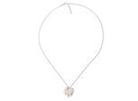 Orphelia 'Ivory' Damen-Kette mit Anhänger aus 925er Sterlingsilber – Silber/Rosé ZH-7091/1