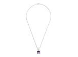 Orphelia Damen-Anhänger Sterling-Silber 925 mit Kette – Weiß ZH-4617