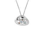 Orphelia Damen-Anhänger Sterling-Silber 925 mit Kette – Silber ZH-4480