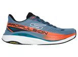 Skechers Performance Max Cushioning Propulsion Textiel Heren Sneakers In Leisteenkleur