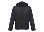 SOLS Heren Race Hooded Soft Shell Jack (Zwart)