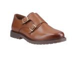 Hush Puppies Verity Leren Dames Tan Schoenen