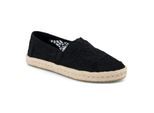 TOMS Alpargata Rope 2.0 Schuh Baumwolle Damen Schwarz Espadrilles