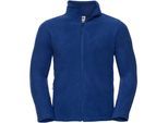 Russell Heren Full Zip Outdoor Fleece Jacket (Helder Koninklijk)