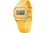 Ice Watch Ice Digit Retro - Helle Ananas Damenuhr Gelb 022053