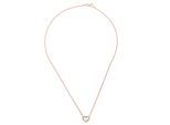 Orphelia 'Alberte' Damen Kette aus 925er Sterlingsilber mit Anhänger - Rosé ZH-7233/RG