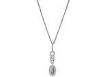 Orphelia 'Lily' Damen-Anhänger aus 925er Sterlingsilber mit Kette – Silber ZH-7582