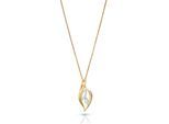 Orphelia 'Charlotte' Damen-Kette mit Anhänger aus 925er Sterlingsilber – Silber/Gold ZH-7523/G