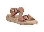 Hush Puppies Alison Leder Damen Sandalen in Tan
