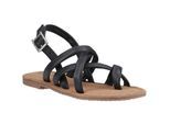 Hush Puppies Hope Leder Damen Schwarz Sandalen