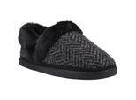 TOMS Oslo Polyester Damen Schwarze Hausschuhe