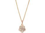 Orphelia 'Daisy' Damen-Anhänger aus 925er Sterlingsilber mit Kette - Rosé ZH-7585/RG