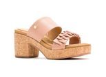 Hush Puppies Poppy Damen Sandalen Aus Leder In Café-Creme