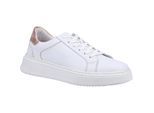 Hush Puppies Camille Leder Damen Weiß Turnschuhe
