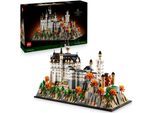Konstruktionsspielsteine LEGO "Schloss Neuschwanstein (21063), LEGO Architecture", bunt, Spielbausteine, Kinder, Kunststoff, Konstruktionsspielsteine, Made in Europe