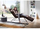 Relaxliege W.SCHILLIG "daily dreams bequem und elegant, B/T 75/170cm", braun (mocca z69), B:75cm H:91cm T:170cm, Longlife Xtra-Leder Z59: Glattleder mit modischer Prägung. Hautstärke 0, 9 - 1, 1 mm;Longlife Xtra-Leder Z69: Das feinnarbige, gedeckte Softleder Z69 besticht durch seine außergewöhnliche Weichheit im trendigen »Vintage-Look«, Hautstärke 0, 9 - 1, 1 mm;Stoff S37 (100% Polyester), Sofas,