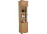 Vitrine Valera In Wildeiche 50/207/37 cm ,