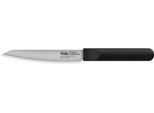 Universalküchenmesser FISSLER "ProcCut Collection", schwarz (edelstahl, silber, schwarz), Klingenlänge 14cm, Spezialklingenstahl, Kochmesser, Made in Germany, handgeschliffen, 12C27M Spezialmesserstahl