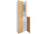 Schuhschrank Lona 2xl 10 Dt 70/220/40 cm