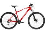 Mountainbike KROSS "KROSS MTB Hardtail Level 3.0 29" rot 18 Gänge" Gr. 56, rot (rot, schwarz), Fahrräder, Herren, 56cm, 29 Zoll (73,66cm) hinten: 29 Zoll (73,66cm), Mountainbike