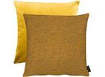 Dekokissen OTTO HOME "DIA" Gr. 2, gelb (gelb, gemustert), B:70cm L:70cm, Bezug: 55% Polyacryl, 45% Polyester, Dekokissen_Sitzkissen_Kissenhüllen, Dekokissen