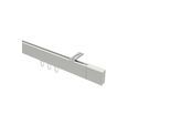 GARDINENSTANGE INNENLAUF Smartline Lox 520 cm (geteilt in 4 x 130 cm), 1-läufig, 14x35 mm Weiß