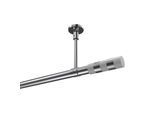 GARDINENSTANGE Sonette Mavell 520 cm (geteilt in 4 x 130 cm), 1-läufig, 20 mm Ø Chrom