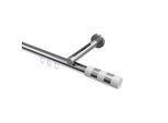 GARDINENSTANGE INNENLAUF Siteno Mavell 600 cm (geteilt in 3 x 200 cm), 1-läufig, 20 mm Ø Chrom
