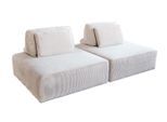 MODULSOFA WIOLO SOFT 2 MODULE 2 KISSEN Cremeweiß Cord
