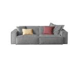 SOFA SAMU Grau Webstoff