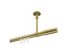 GARDINENSTANGE INNENLAUF Sonette Elanto 280 cm (geteilt in 2 x 140 cm), 1-läufig, 20 mm Ø Messing-Optik