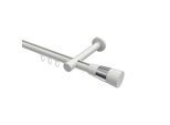 GARDINENSTANGE INNENLAUF Prestige Tanara 100 cm, 1-läufig, 20 mm Ø Weiß