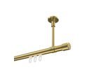 GARDINENSTANGE INNENLAUF Sonette Santo 260 cm (geteilt in 2 x 130 cm), 1-läufig, 20 mm Ø Messing-Optik