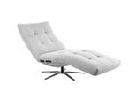 RELAXLIEGE LETICIA Silber Cord Drehbar (360°), Relaxfunktion