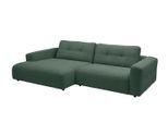 ECKSOFA XL MIKA Smaragdgrün Cord
