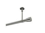 GARDINENSTANGE Sonette Sitra 180 cm, 1-läufig, 20 mm Ø Edelstahl-Optik