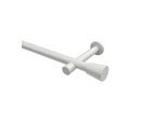 GARDINENSTANGE Prestige Sitra 180 cm, 1-läufig (ohne Ringe), 20 mm Ø Weiß