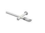 GARDINENSTANGE Prestige Verano 520 cm (geteilt in 4 x 130 cm), 1-läufig (ohne Ringe), 20 mm Ø Weiß