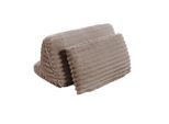 RÜCKENKISSEN WIOLO SOFT Taupe Cord