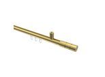 GARDINENSTANGE INNENLAUF Sonius Elanto 160 cm, 1-läufig, 20 mm Ø Messing-Optik