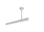 GARDINENSTANGE Sonette Santo 200 cm, 1-läufig, 20 mm Ø Weiß