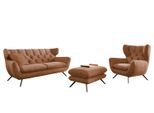 SITZGRUPPE CHARME Braun Cord