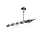GARDINENSTANGE INNENLAUF Sonette Savio 600 cm (geteilt in 3 x 200 cm), 1-läufig, 20 mm Ø Chrom