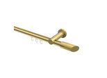 GARDINENSTANGE INNENLAUF Platon Verano 120 cm, 1-läufig, 20 mm Ø Messing-Optik