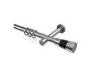 GARDINENSTANGE Prestige Tanara 180 cm, 1-läufig, 20 mm Ø Chrom