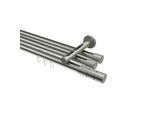 GARDINENSTANGE INNENLAUF Siteno Elanto 280 cm (geteilt in 2 x 140 cm), 3-läufig, 20 mm Ø Edelstahl-Optik