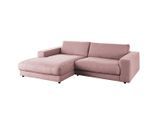 ECKSOFA MADELINE Pink Cord