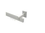 GARDINENSTANGE INNENLAUF Smartline Paxo 140 cm, 1-läufig, 14x35 mm Weiß